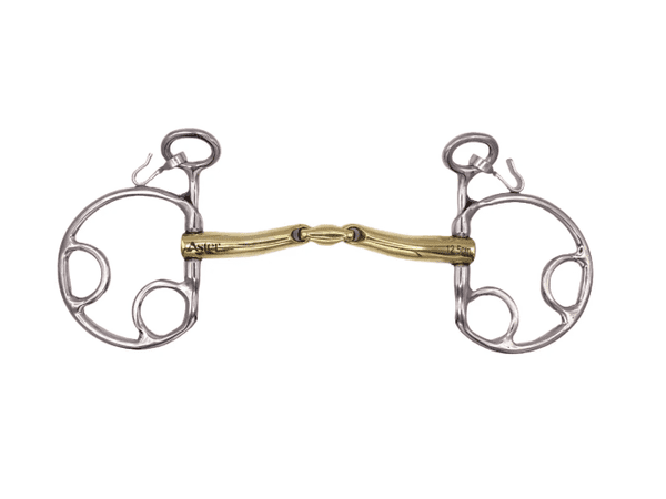 Aster Gentle Curve Golden Double Jointed Kimblewick