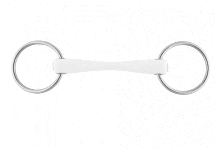 Nathe Standard Snaffle Bit 20mm Mouthpiece Thickness 70mm Rings