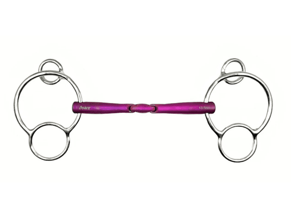 Aster Confidence Pink Titanium double jointed lock up Universal