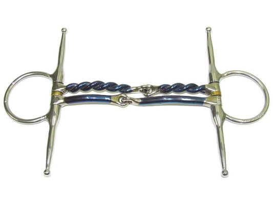 Bombers Bits Half Twisted Wire Barrie Full Cheek Bit