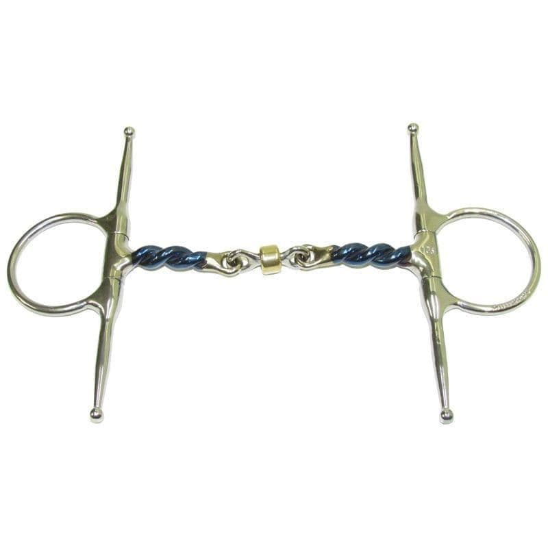 Bombers Bits Round Twisted Buster Roller Full Cheek Bit