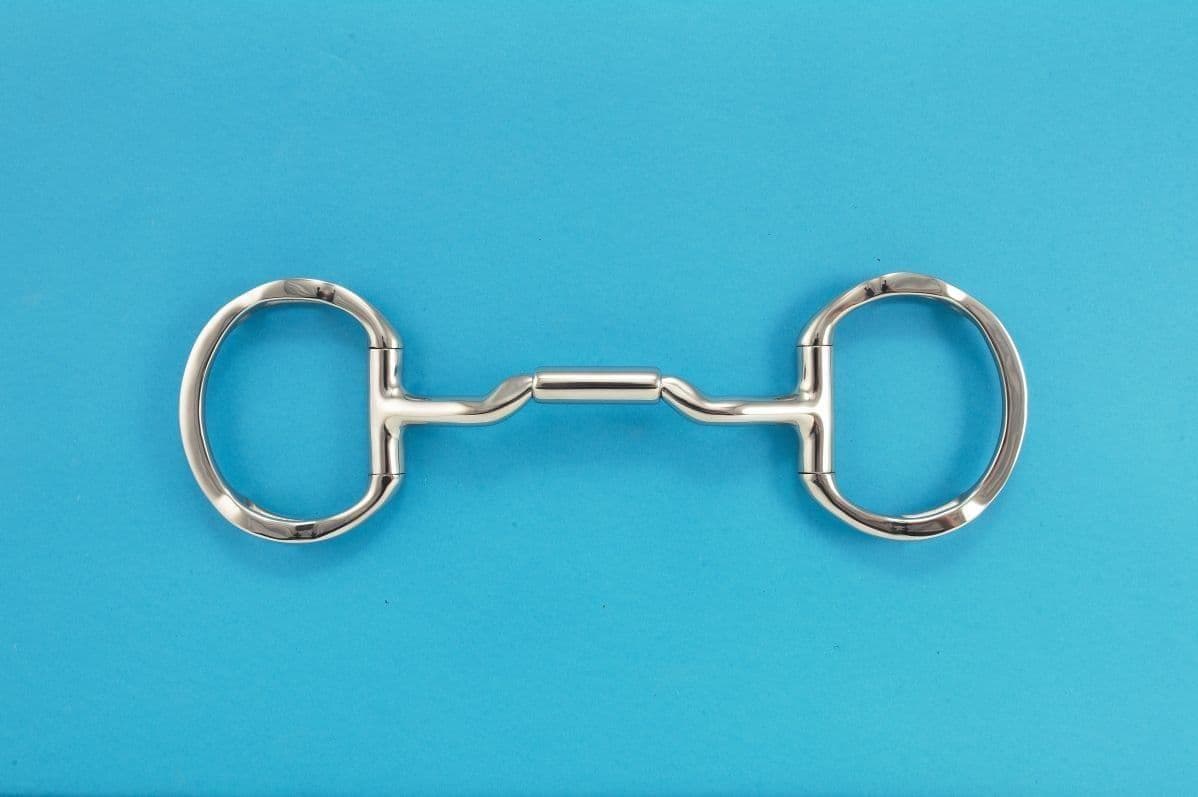 MB06 Myler Low Port Mullen Barrel Eggbutt with Hooks