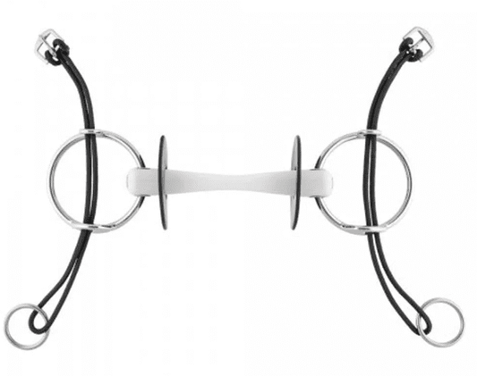 Nathe Gag Bit 20mm with Flex. Mullen Mouth