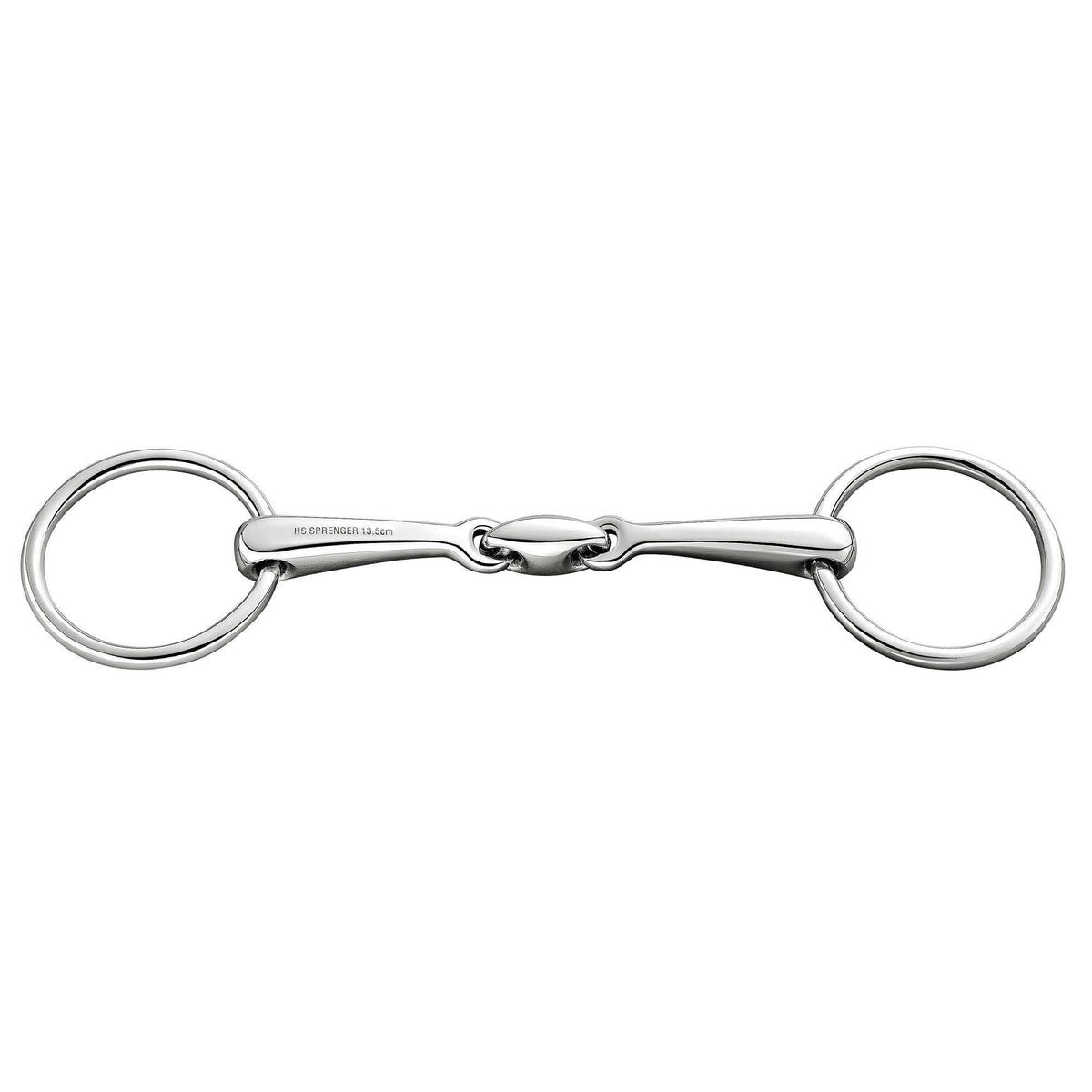 Sprenger Stainless Steel 14mm Loose Ring Snaffle - Double Jointed Bit